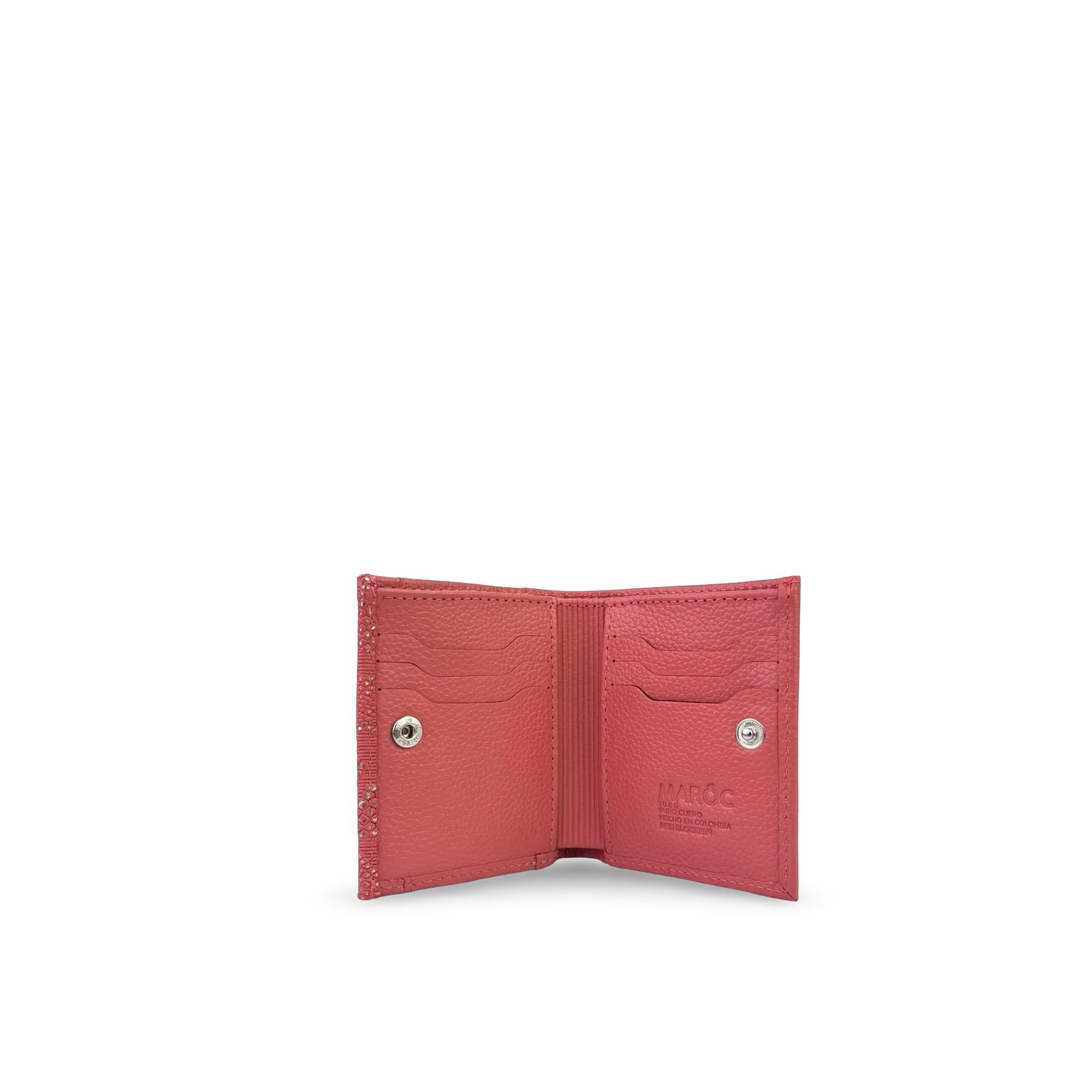 BILLETERA MINI CON CON RFID EN CUERO MUJER - Image 3