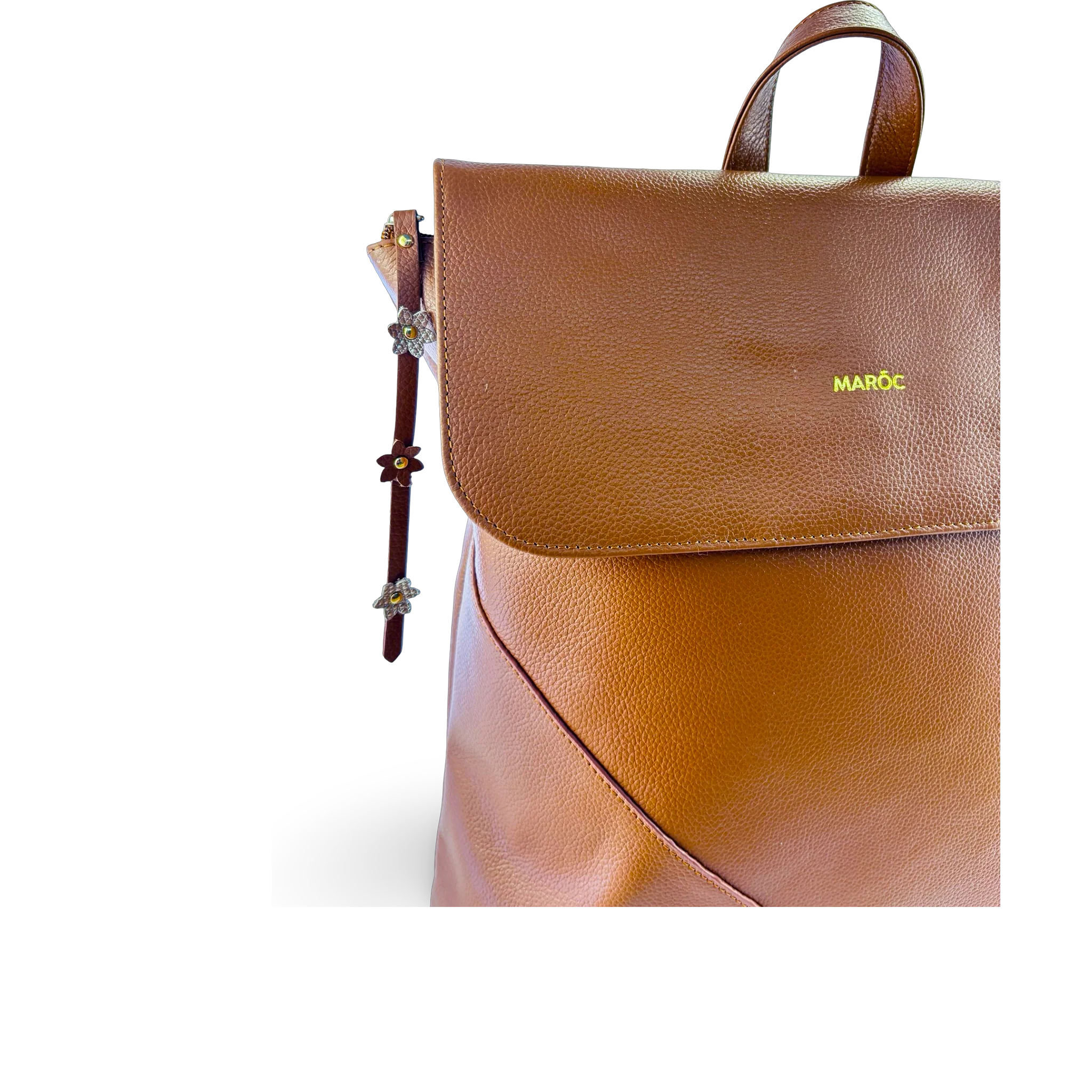 MORRAL MUJER MULTIPLES BOLSILLOS CUERO | MARÓC 1986 - Image 3
