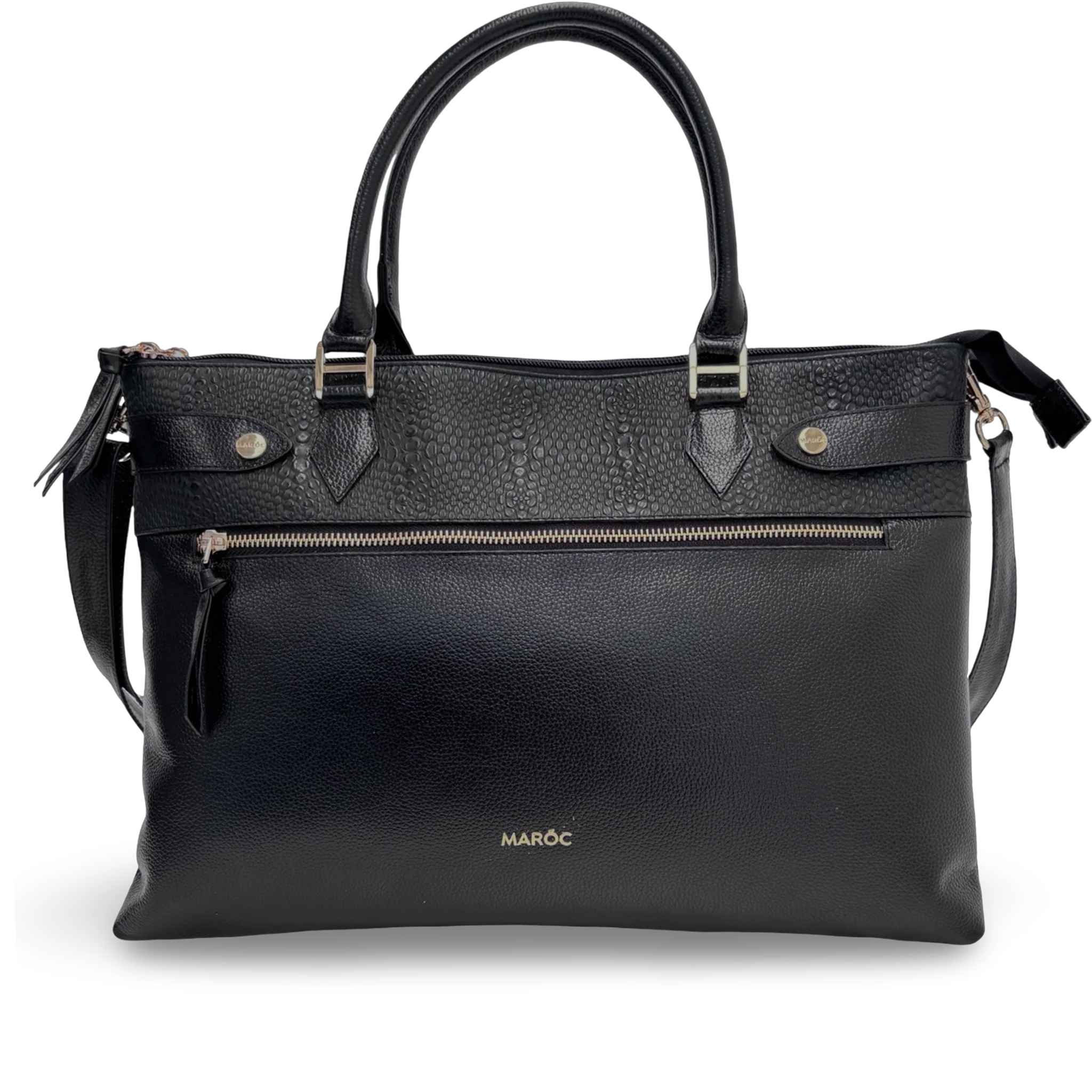 BOLSO MUJER TIPO MALETÍN GRANDE CUERO | MARÓC 1986