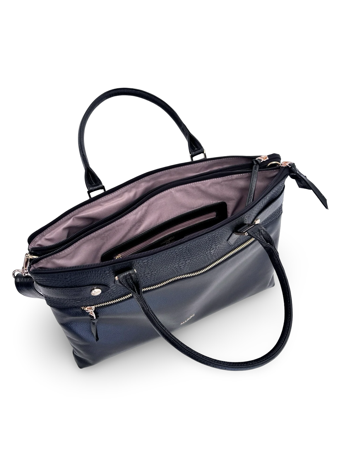 BOLSO MUJER TIPO MALETÍN GRANDE CUERO | MARÓC 1986 - Image 2