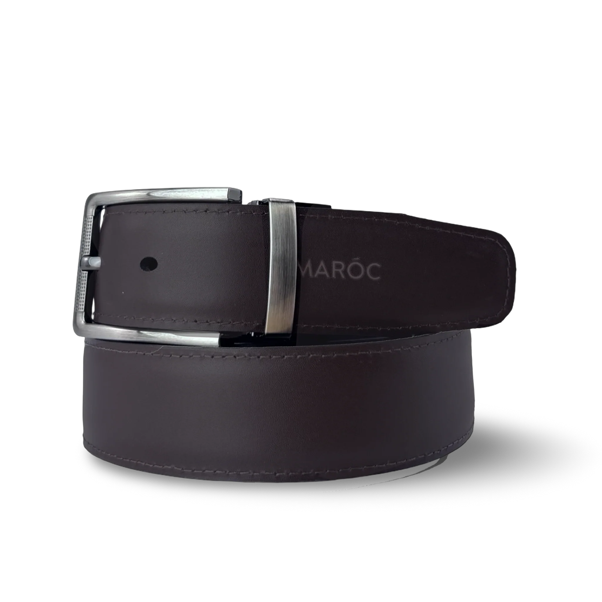 CINTURÓN HOMBRE REVERSIBLE CUERO | MARÓC 1986 - Image 3