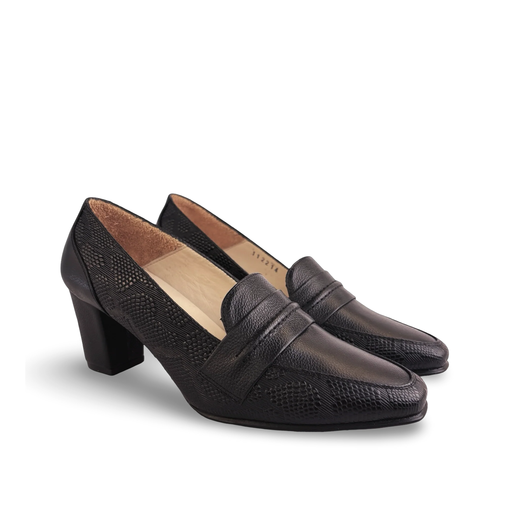 TACÓN MUJER TIPO MOCASÍN CUERO | MARÓC 1986 - Image 2