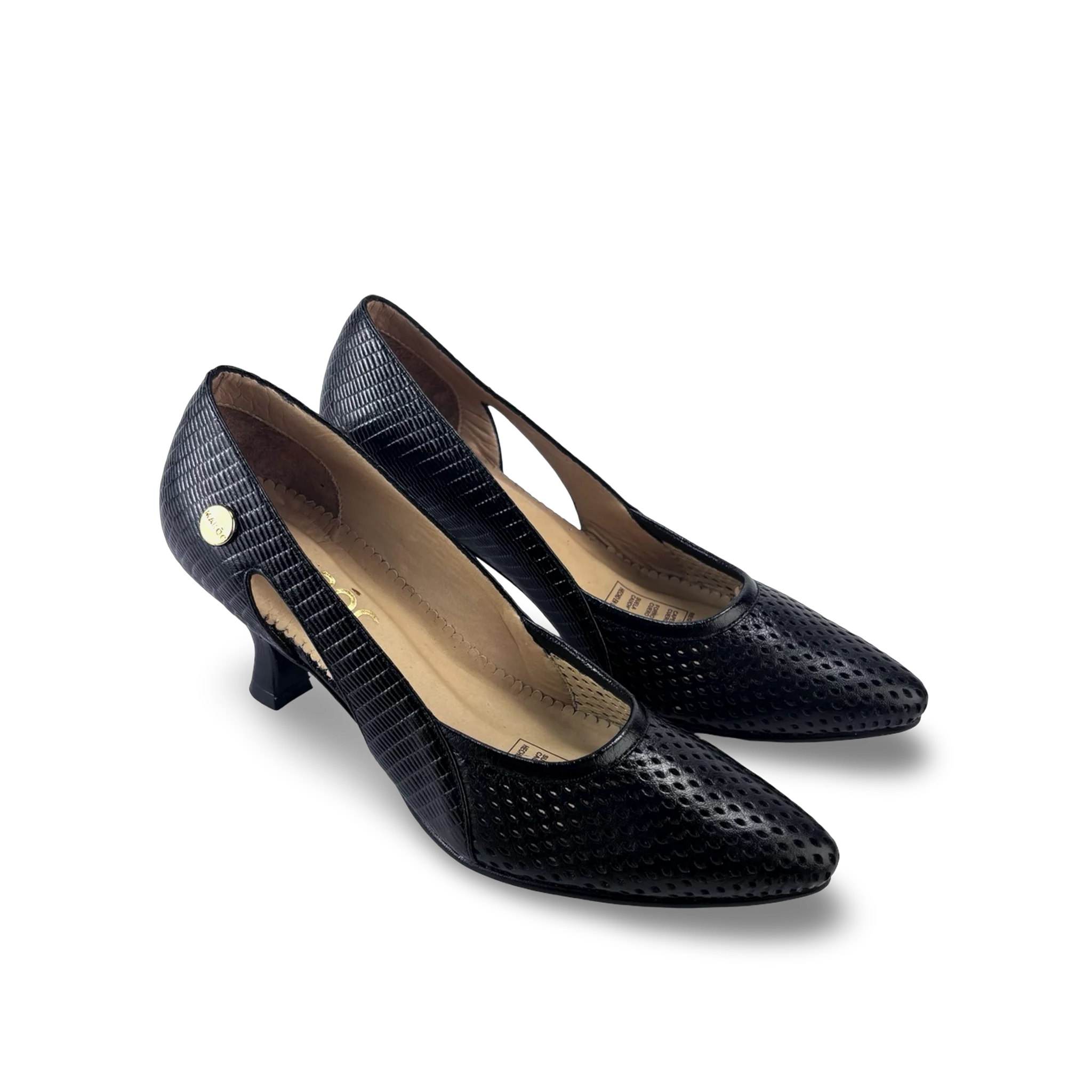 TACÓN MUJER TIPO STILETTO CUERO | MARÓC 1986 - Image 3